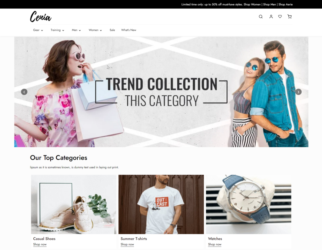 magento pwa themes demo cenia pwa