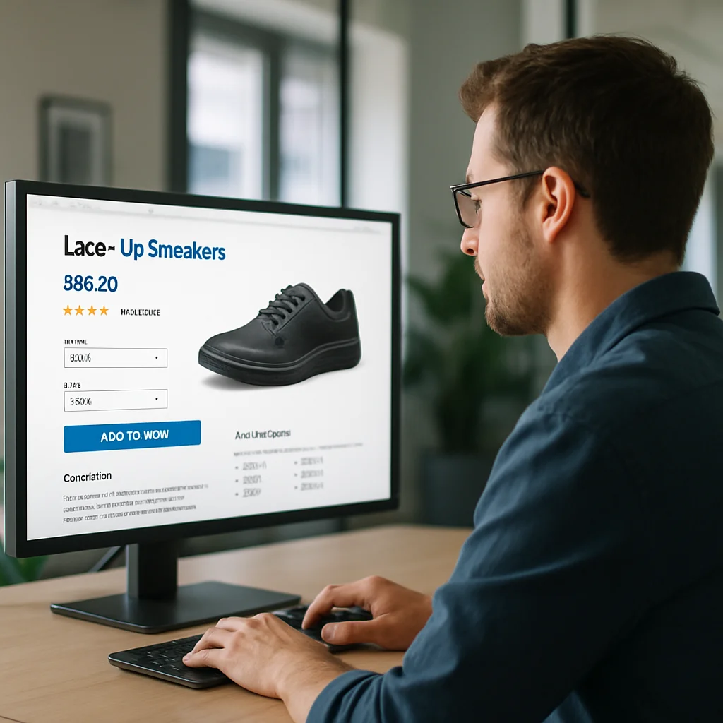 Adding details on B2B product page