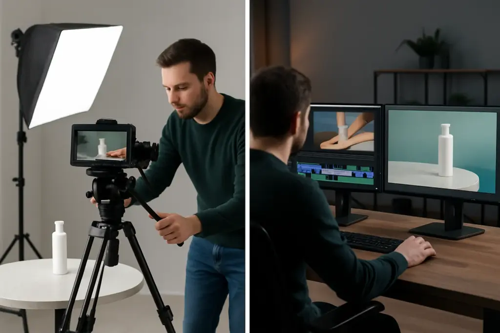 Creating a product video