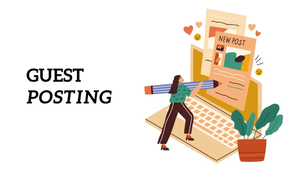 Reaching audience through guest posting