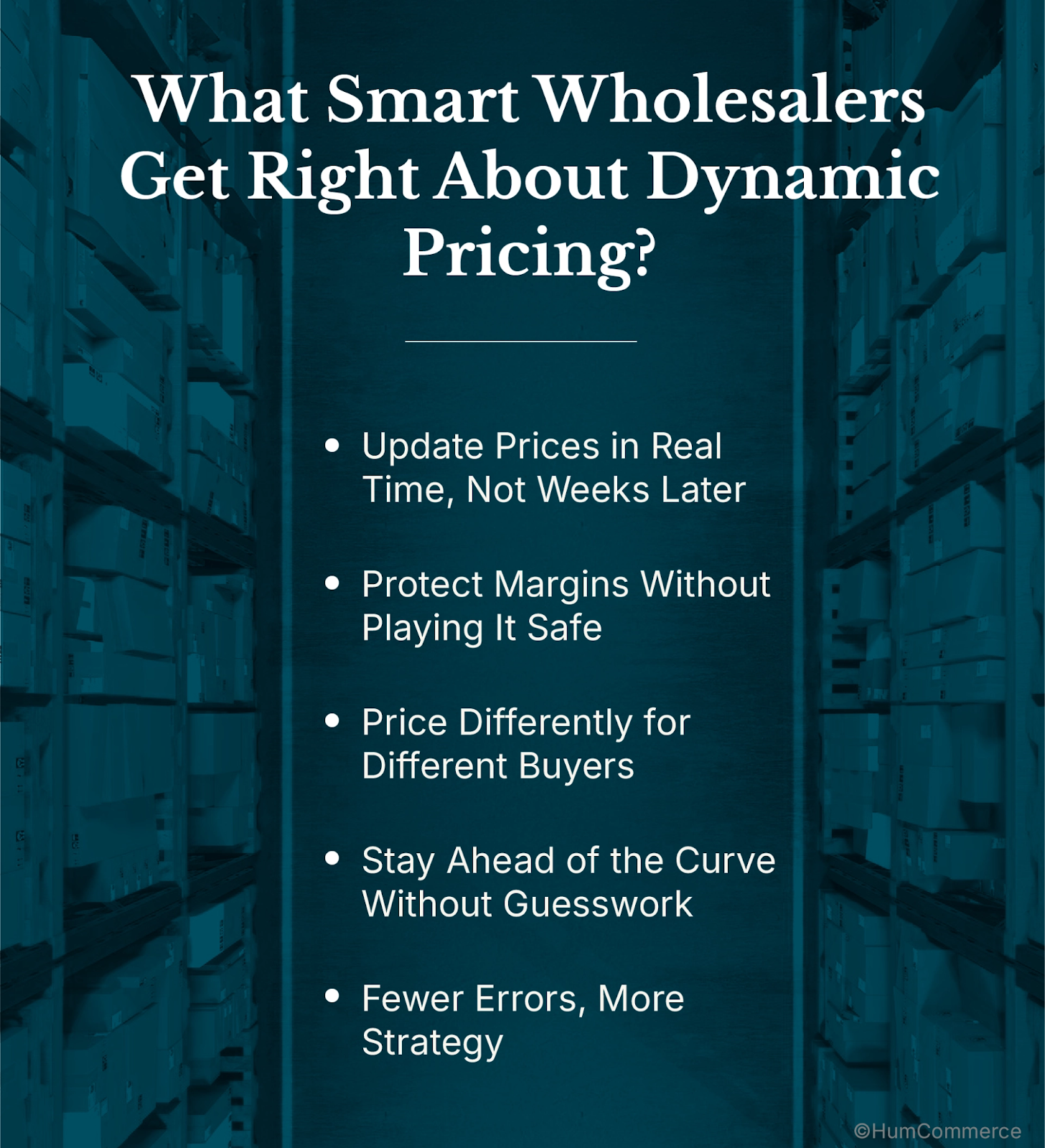 What Smart Wholesalers Get Right About Dynamic Pricing?
