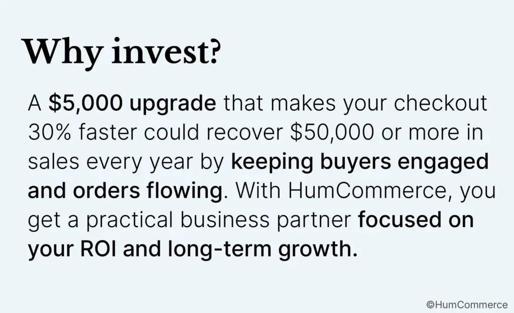 An image showing why you should invest in upgrading Magento 2 store to the latest version