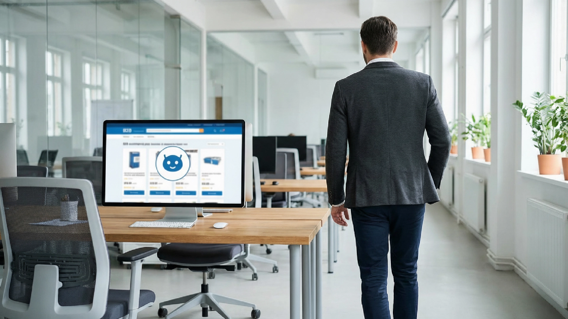 A cover image of a blog that talks about Why B2B Chatbots Fail And What Actually Works in 2026