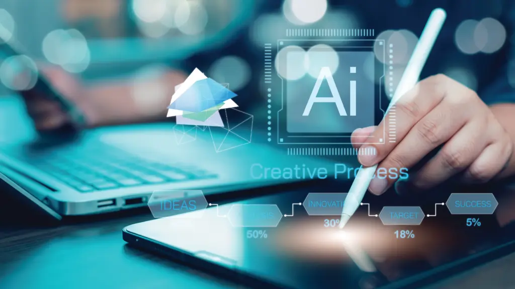 A cover image of a blog that talks about generative ai in b2b ecommerce