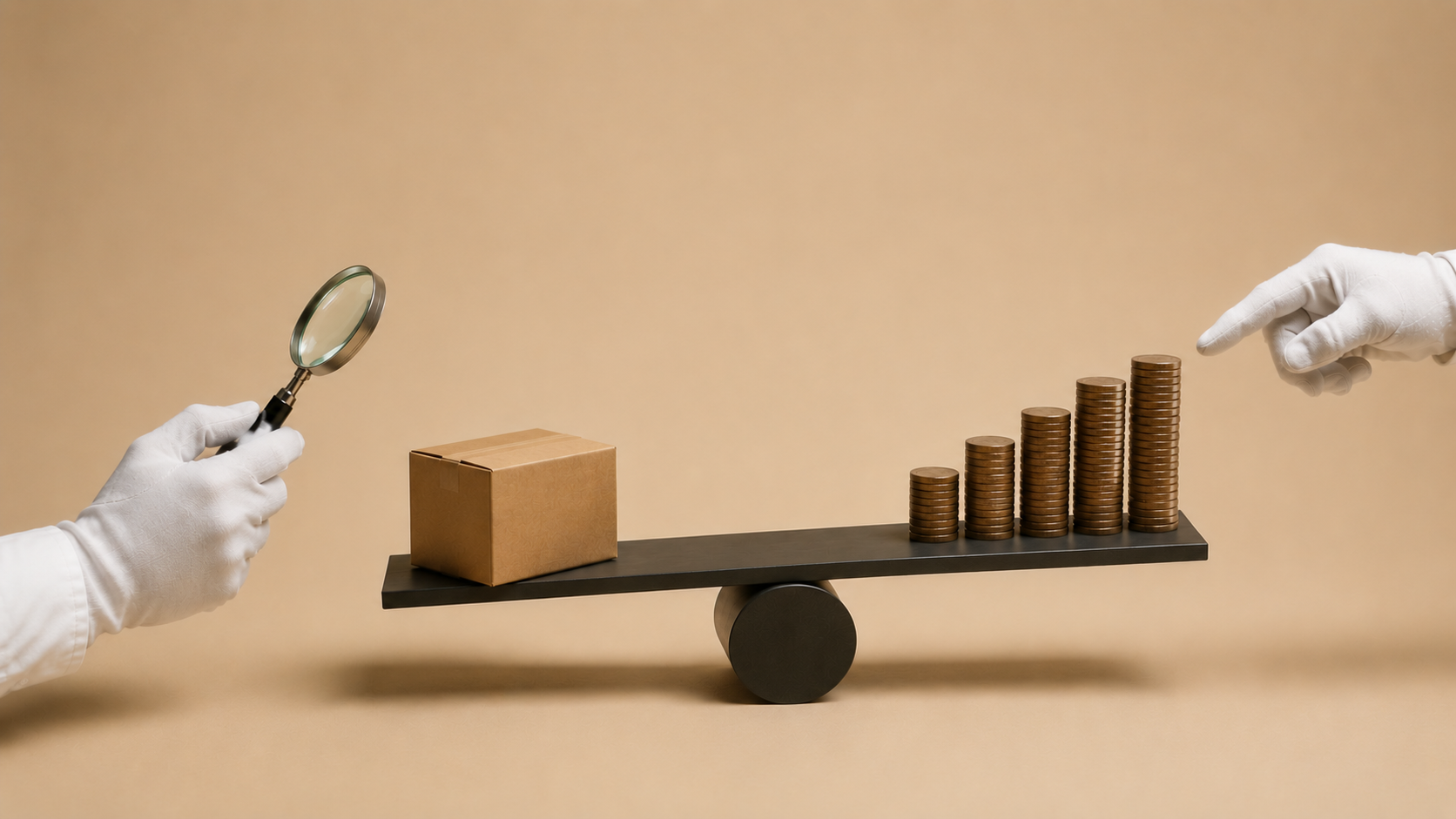 Cover image for a guide on calculating the ROI of B2B eCommerce investments for manufacturers. The illustration highlights key financial metrics such as implementation costs, operational savings, revenue growth, self-service adoption, payback period, and total return on investment, helping manufacturers build a business case before presenting it to the CFO.
